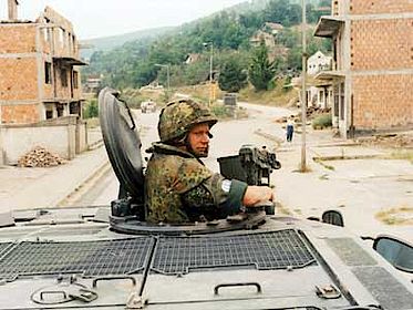 Einsatz der internationalen Schutztruppe in Bosnien-Herzegowina