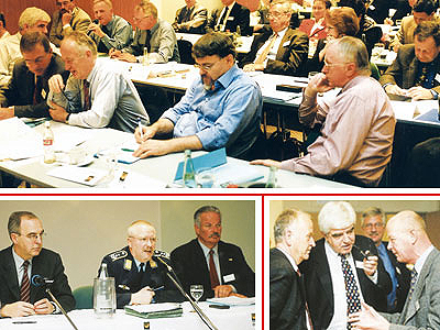 Die Konzepte für die Zukunft der Bundeswehr wurden engagiert diskutiert.