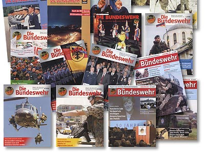 „Die Bundeswehr“ – Aushängeschild und Klagemauer. In diesem Monat feiert das Verbandsmagazin sein 50-jähriges Bestehen.